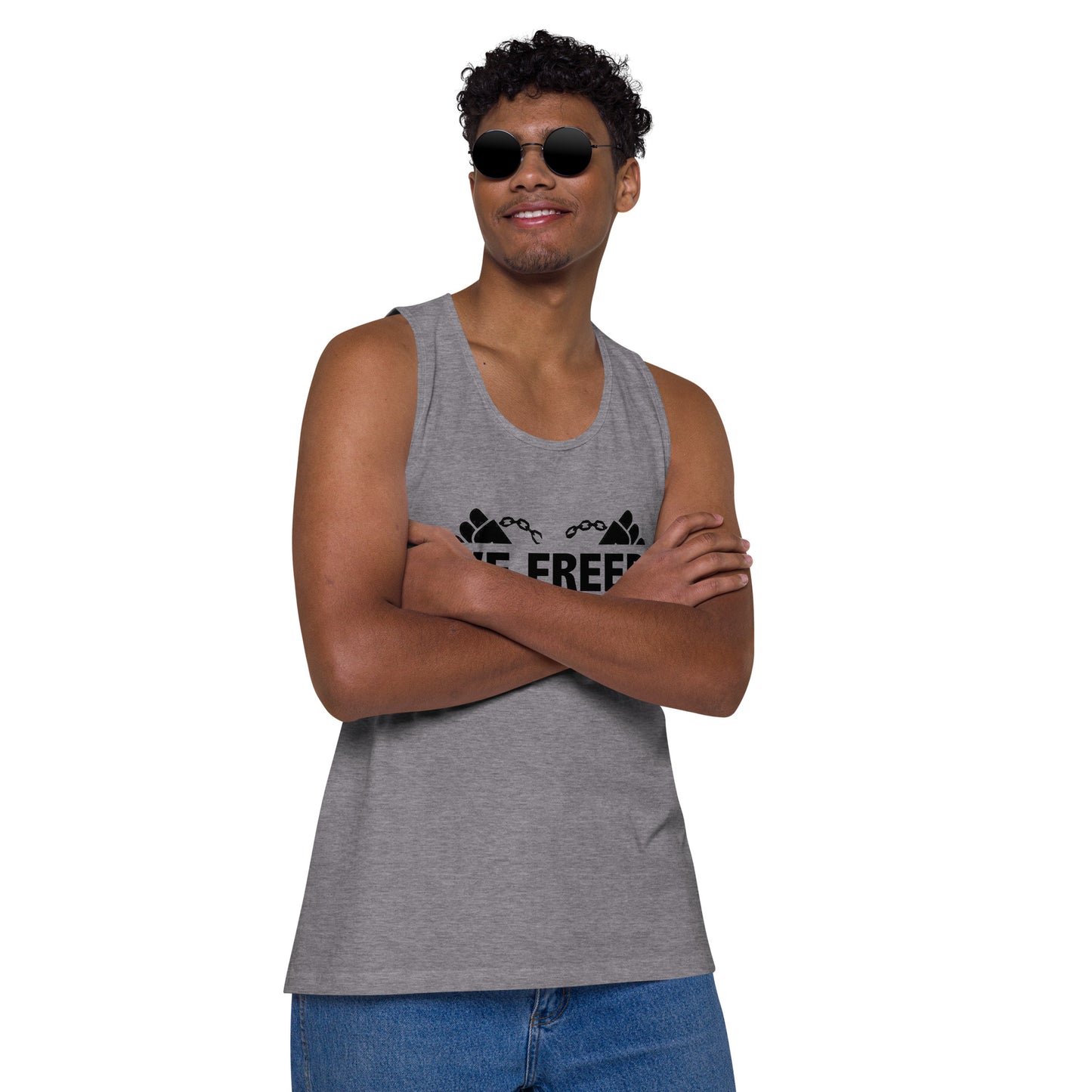 "We Freed Ourselves" Unisex Premium Tank Top