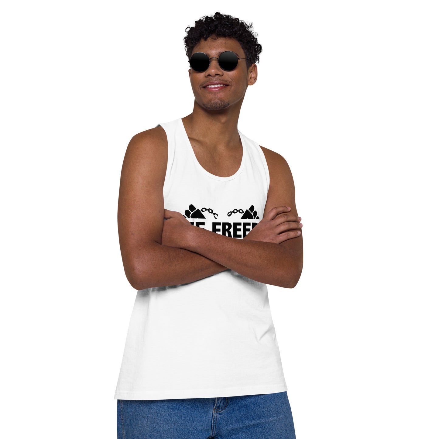 "We Freed Ourselves" Unisex Premium Tank Top