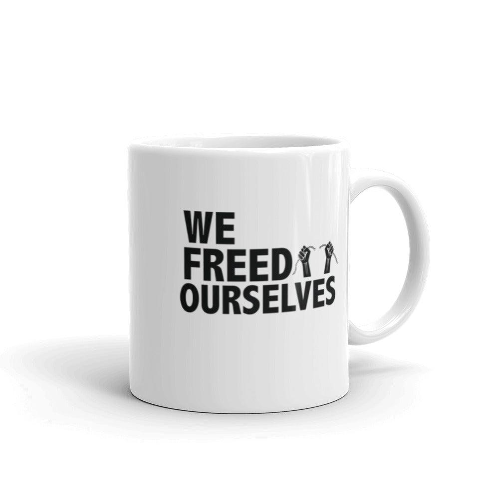 We Freed Ourselves Mug. 2 sizes - Vienna Carroll