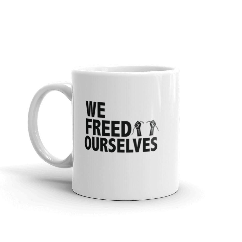 We Freed Ourselves Mug. 2 sizes - Vienna Carroll