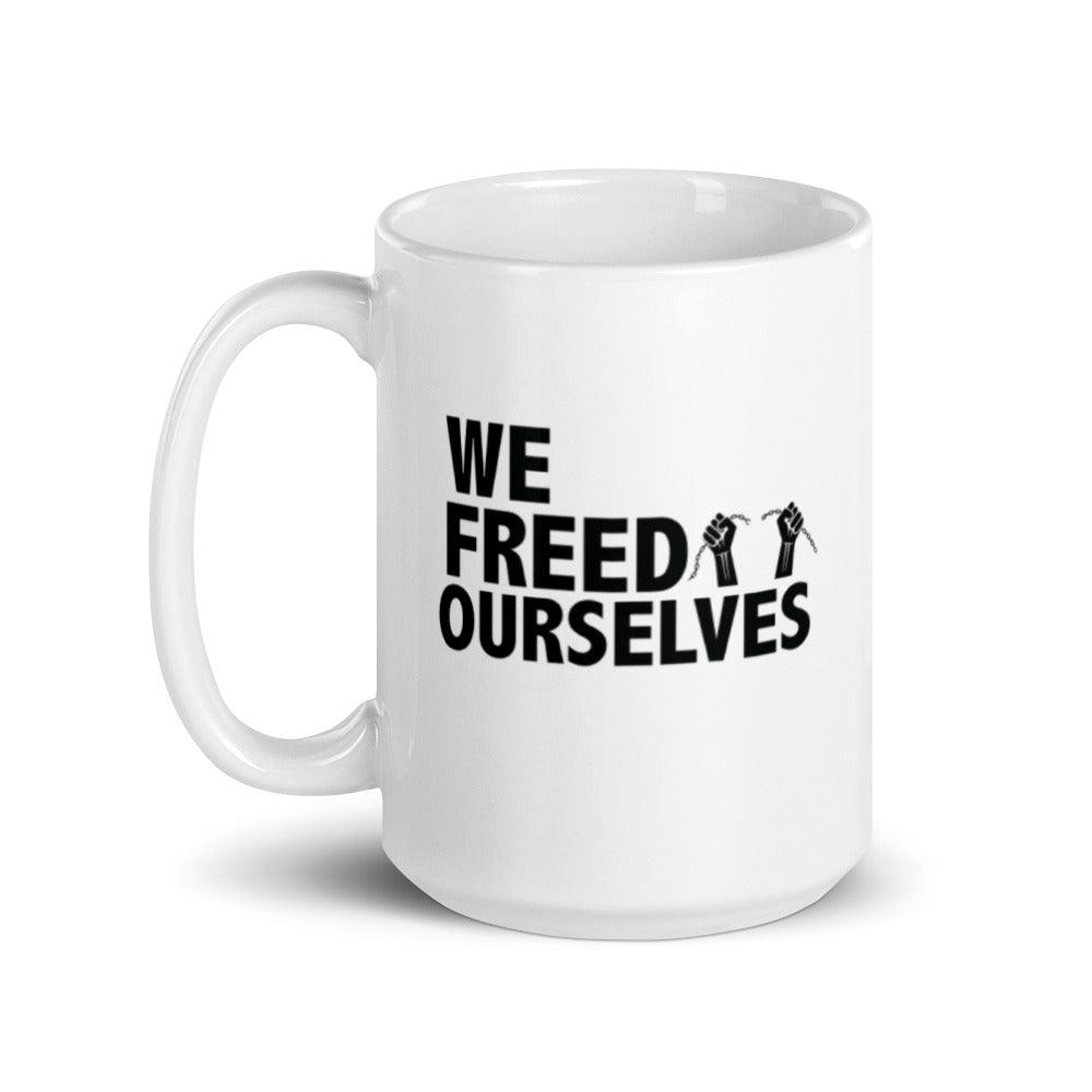 We Freed Ourselves Mug. 2 sizes - Vienna Carroll