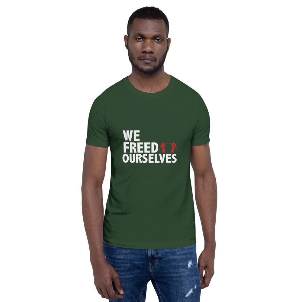 We Freed Ourselves Short-Sleeve Unisex T-Shirt. 10 colors. S-4X - Vienna Carroll