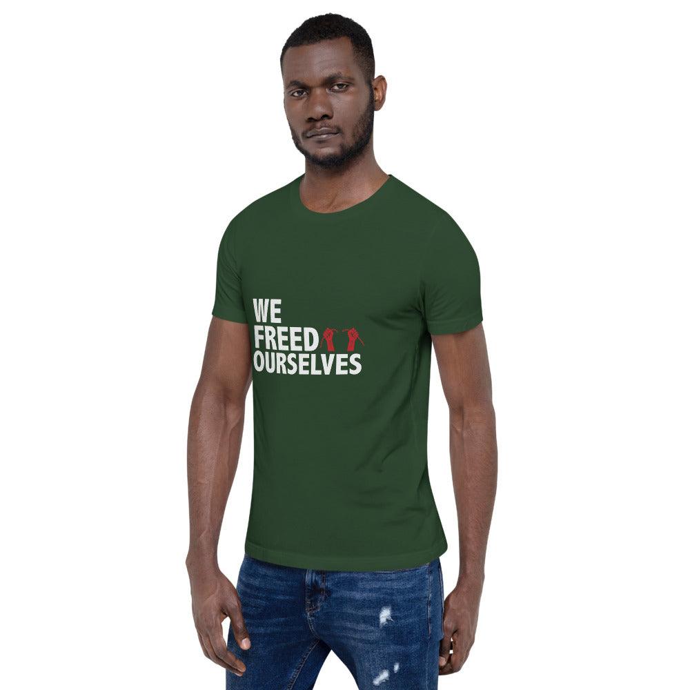 We Freed Ourselves Short-Sleeve Unisex T-Shirt. 10 colors. S-4X - Vienna Carroll