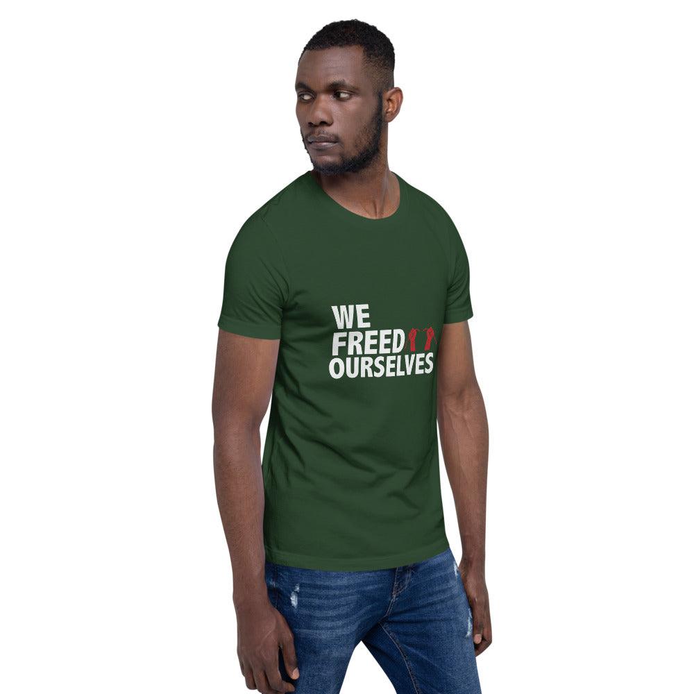 We Freed Ourselves Short-Sleeve Unisex T-Shirt. 10 colors. S-4X - Vienna Carroll