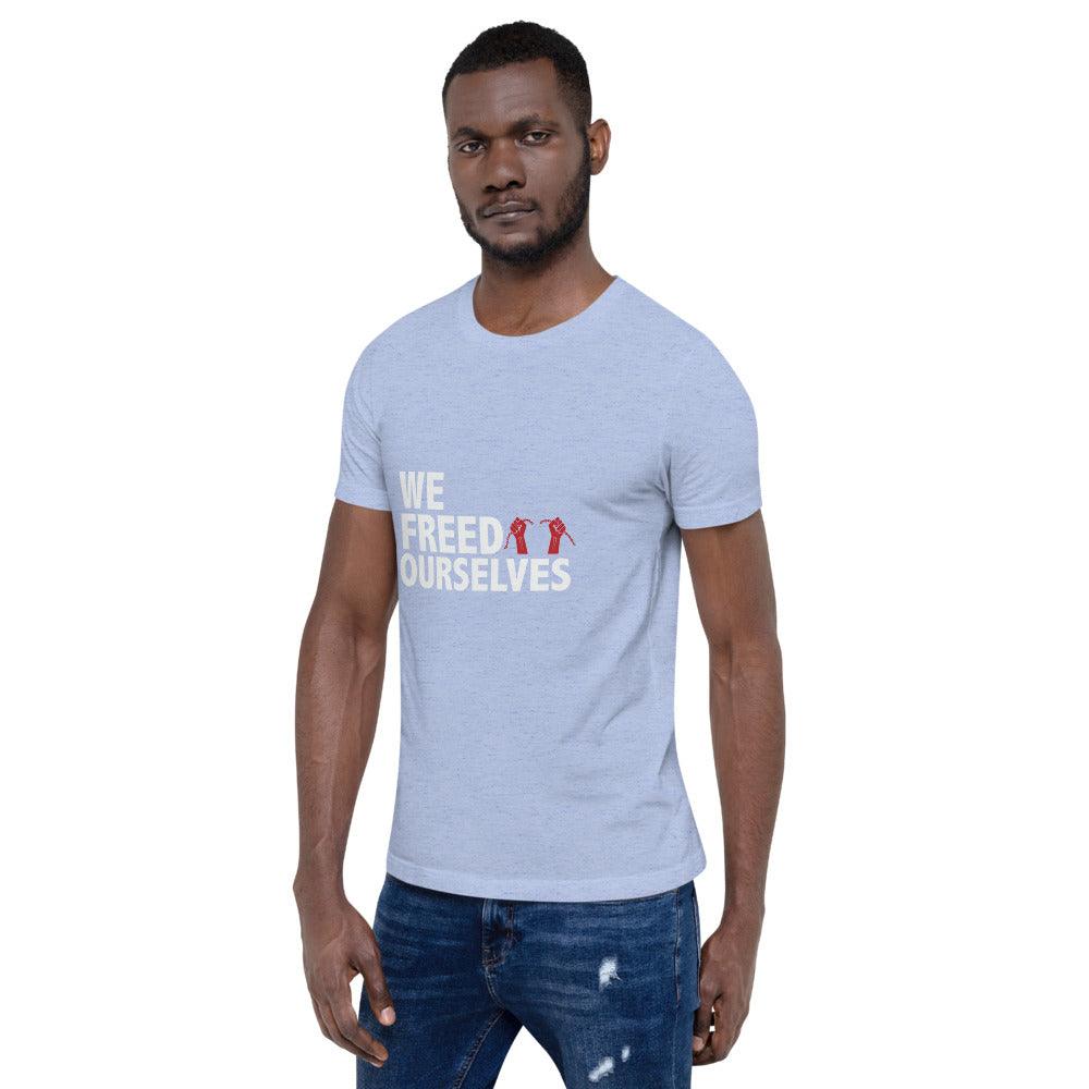 We Freed Ourselves Short-Sleeve Unisex T-Shirt. 10 colors. S-4X - Vienna Carroll