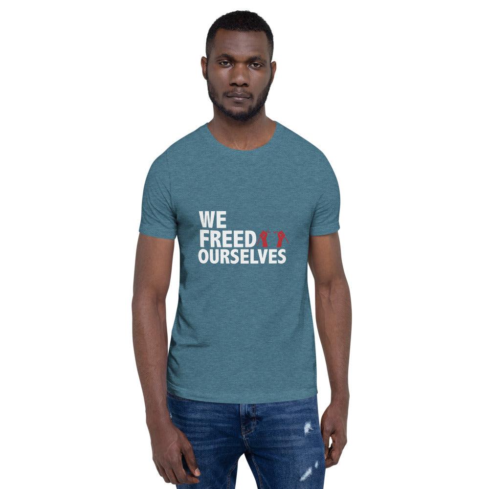 We Freed Ourselves Short-Sleeve Unisex T-Shirt. 10 colors. S-4X - Vienna Carroll