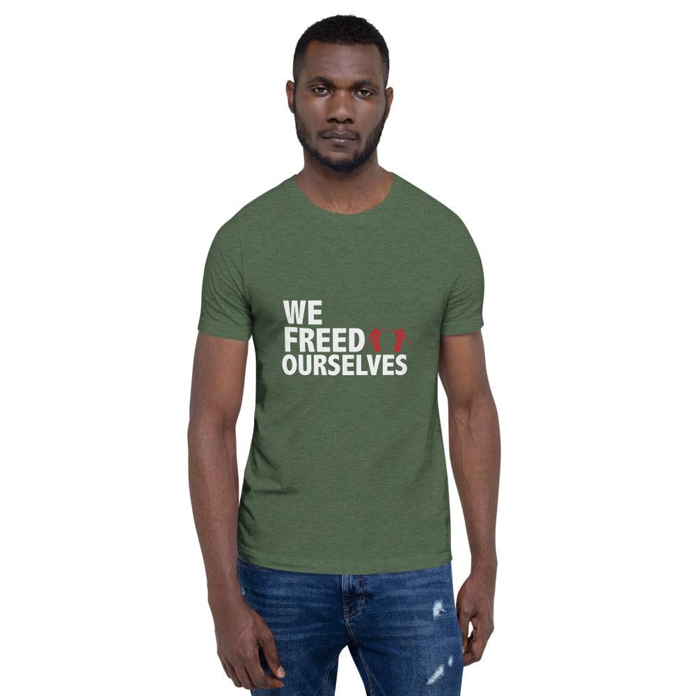 We Freed Ourselves Short-Sleeve Unisex T-Shirt. 10 colors. S-4X - Vienna Carroll
