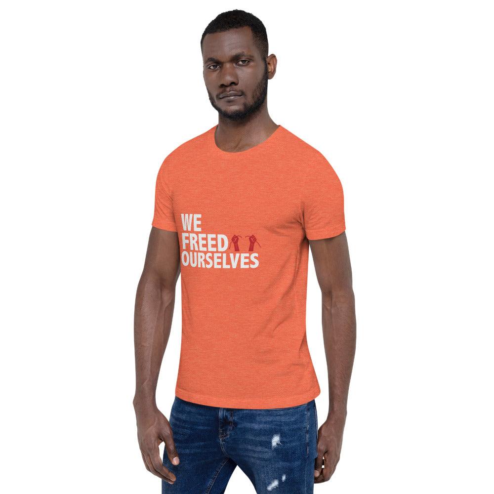 We Freed Ourselves Short-Sleeve Unisex T-Shirt. 10 colors. S-4X - Vienna Carroll