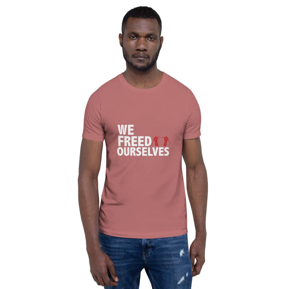 We Freed Ourselves Short-Sleeve Unisex T-Shirt. 10 colors. S-4X - Vienna Carroll