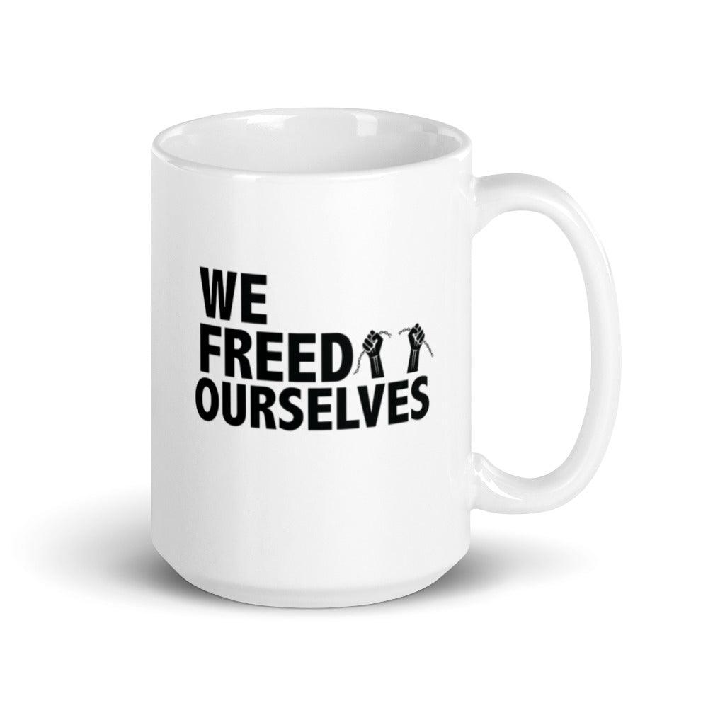 We Freed Ourselves Mug. 2 sizes - Vienna Carroll